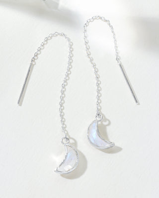 Eclipse Threader Earrings Sterling Silver