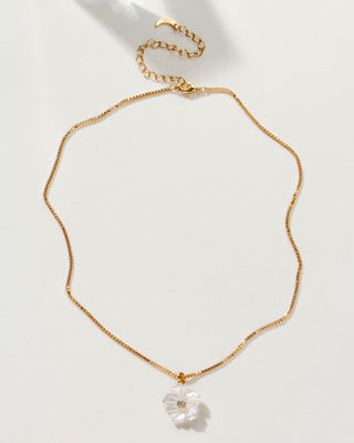 Tulum Flora Box Chain Layering Necklace