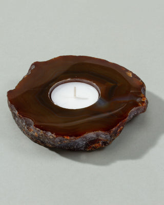 Fire and Stone Candle Holder