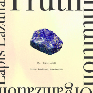 Lapis Lazuli is the stone of truth, intuition, and organization. Click the image to go to the Lapis Lazuli Collection.