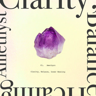 Amethyst is  the stone of clarity, balance, and inner healing. Click the image to go to the Amethyst Collection.