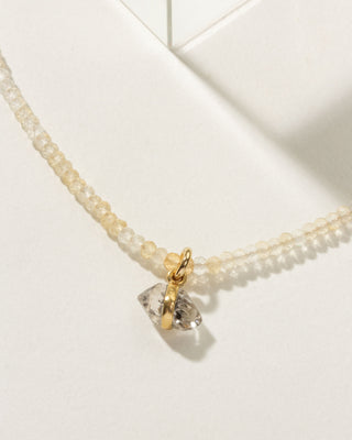 Lotus Choker Collar Length Necklace