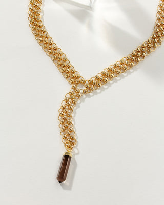 Smoking Point Chain Maille Y-Necklace