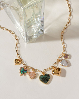 Earth's Heartbeat Charm Necklace