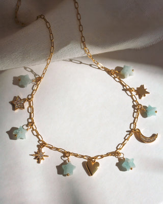 Starry Love Charm Necklace