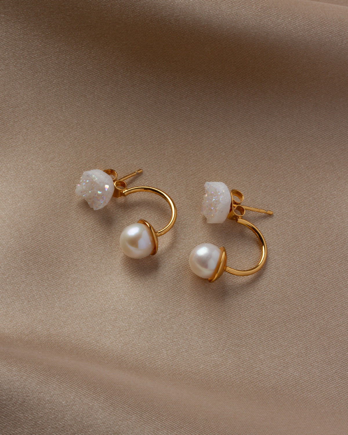 Ebb and Flow Front Back Earrings