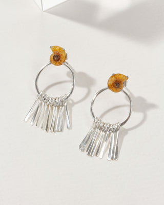 Marine Front Back Earrings