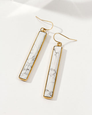 Sticks and Stones Drop Earring