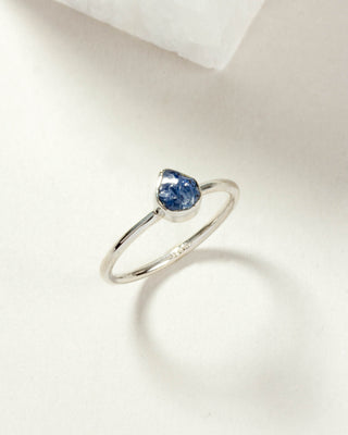 Shine On Sapphire Ring - Silver