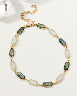 Intuition Gemstone Collar Necklace
