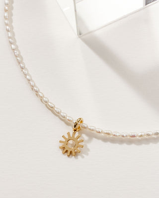 Sun-Kissed Pearl Necklace