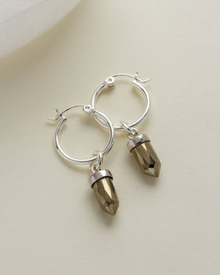 On Point Mini Hoops- Silver